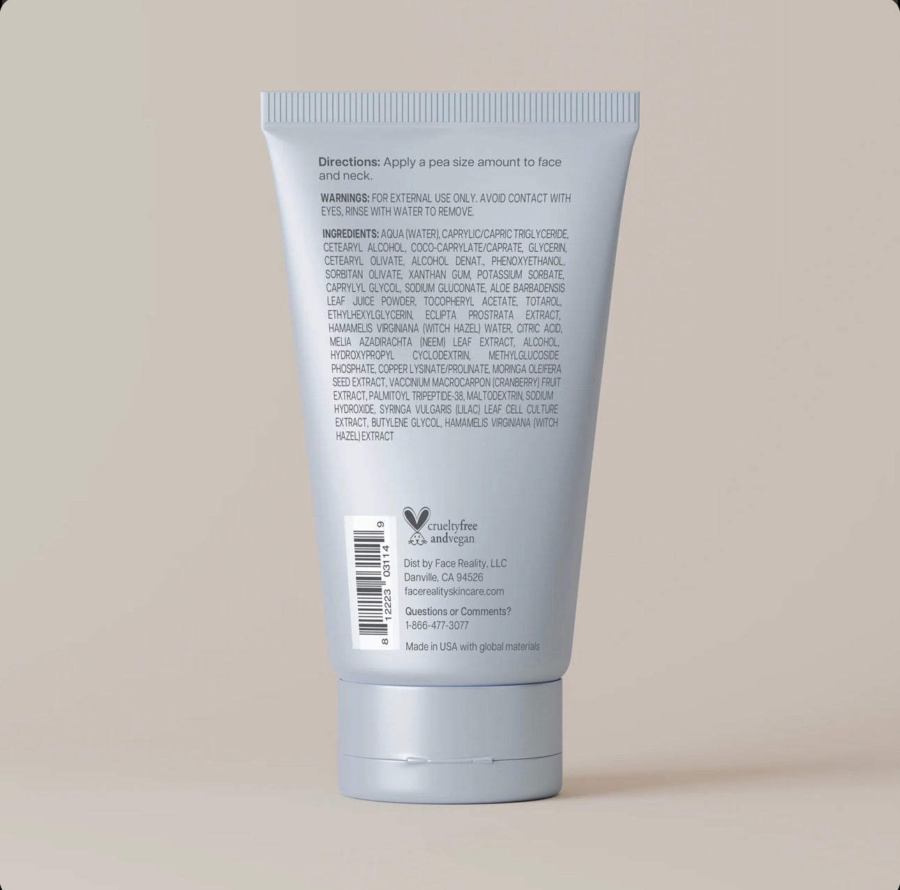 Face Reality Cran-Peptide Cream